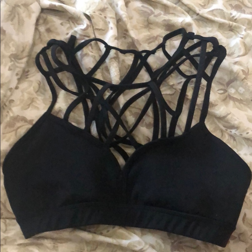 Forever21 caged sports bra